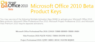 Office Standard 2010 Mak Download